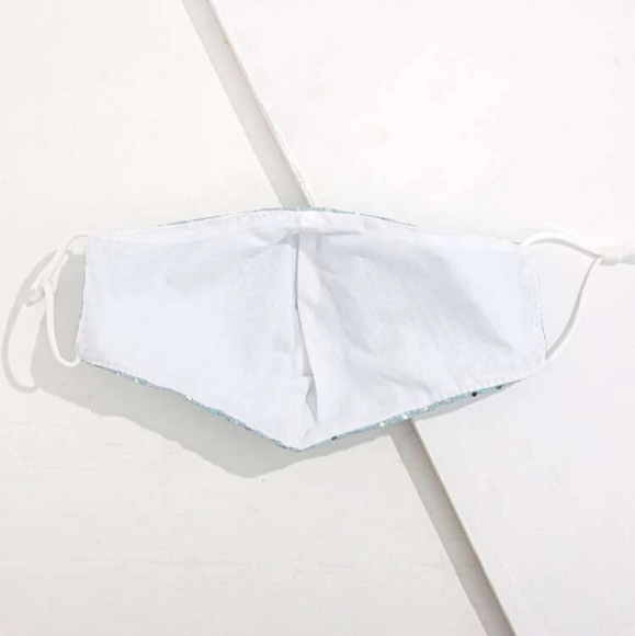 COPY - Metallic Embroidered Face Mask - Picture 3 of 6